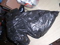 45. kontaminierte Schuhe in hermetisch abgeriegeltem Müllsack. Eigentümer? Was soll damit passieren?